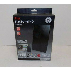 GE Pro Flat Panel HD Digital TV Antenna 30 MILE for TV or Converter Box